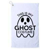 This Is My Ghost Costume Halloween Party Platinum Collection Golf Towel