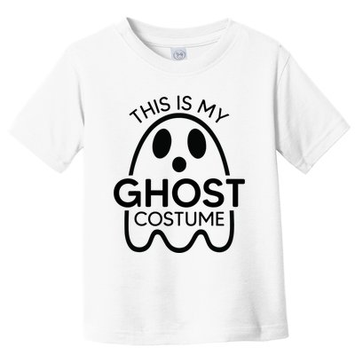 This Is My Ghost Costume Halloween Party Toddler T-Shirt