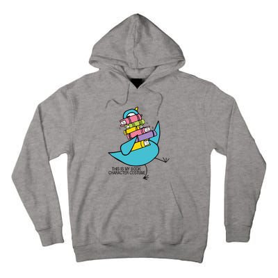 This Is My Book Character Costume Funny Pigeon Reading Tall Hoodie