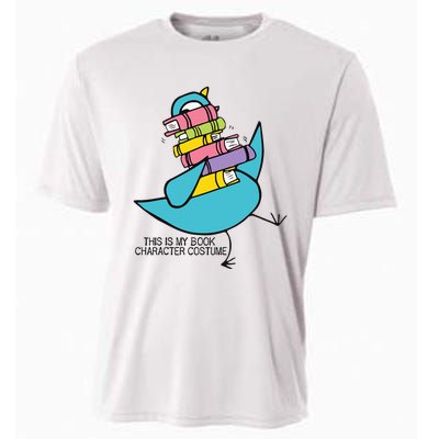 This Is My Book Character Costume Funny Pigeon Reading Cooling Performance Crew T-Shirt