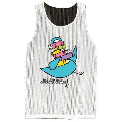 This Is My Book Character Costume Funny Pigeon Reading Mesh Reversible Basketball Jersey Tank