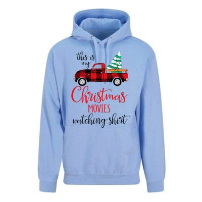 This Is My Christmas Movies Watching Xmas Movie Unisex Surf Hoodie