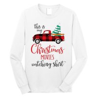 This Is My Christmas Movies Watching Xmas Movie Long Sleeve Shirt