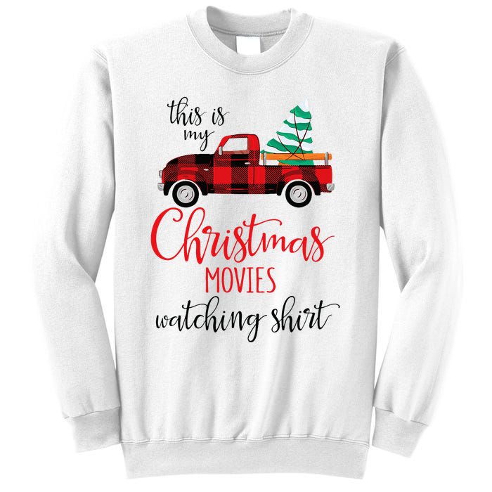 This Is My Christmas Movies Watching Xmas Movie Sweatshirt