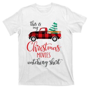 This Is My Christmas Movies Watching Xmas Movie T-Shirt