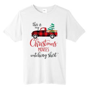 This Is My Christmas Movies Watching Xmas Movie Tall Fusion ChromaSoft Performance T-Shirt