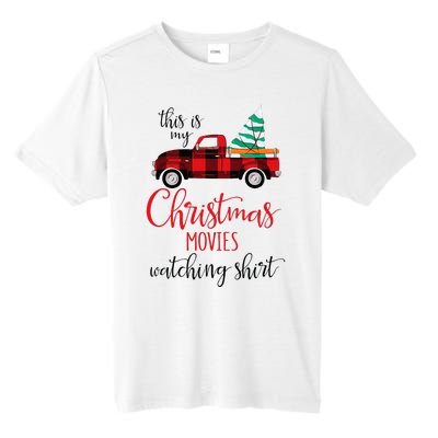 This Is My Christmas Movies Watching Xmas Movie Tall Fusion ChromaSoft Performance T-Shirt