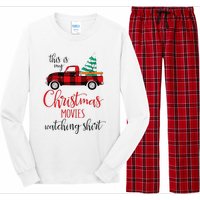 This Is My Christmas Movies Watching Xmas Movie Long Sleeve Pajama Set