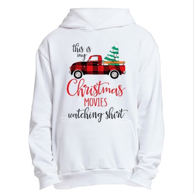 This Is My Christmas Movies Watching Xmas Movie Urban Pullover Hoodie