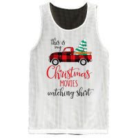 This Is My Christmas Movies Watching Xmas Movie Mesh Reversible Basketball Jersey Tank