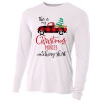 This Is My Christmas Movies Watching Xmas Movie Cooling Performance Long Sleeve Crew