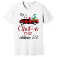 This Is My Christmas Movies Watching Xmas Movie Premium T-Shirt