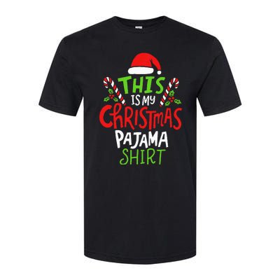 This Is My Christmas Pajama Softstyle CVC T-Shirt