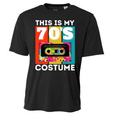 This Is My 70s Costume Funny Retro Vintage 1970s 70s Cooling Performance Crew T-Shirt