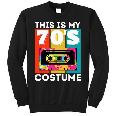 This Is My 70s Costume Funny Retro Vintage 1970s 70s Sweatshirt