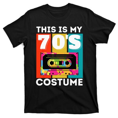 This Is My 70s Costume Funny Retro Vintage 1970s 70s T-Shirt