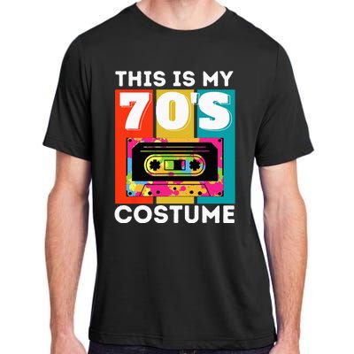 This Is My 70s Costume Funny Retro Vintage 1970s 70s Adult ChromaSoft Performance T-Shirt