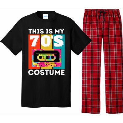 This Is My 70s Costume Funny Retro Vintage 1970s 70s Pajama Set