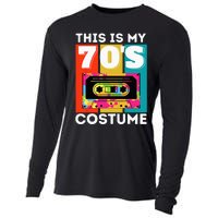 This Is My 70s Costume Funny Retro Vintage 1970s 70s Cooling Performance Long Sleeve Crew