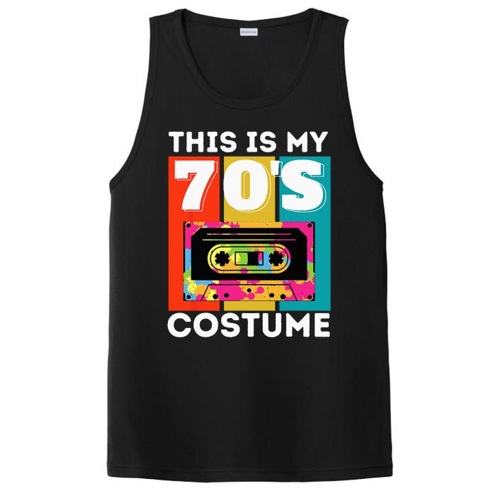 This Is My 70s Costume Funny Retro Vintage 1970s 70s PosiCharge Competitor Tank