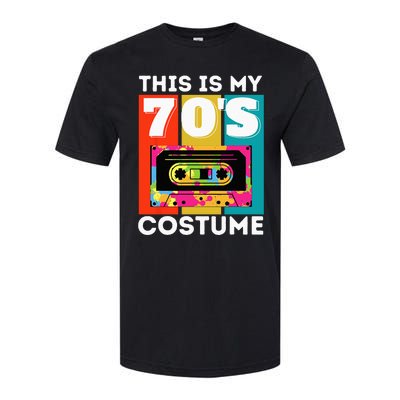 This Is My 70s Costume Funny Retro Vintage 1970s 70s Softstyle CVC T-Shirt