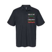 This Is My Its Too Hot For Ugly Christmas Softstyle Adult Sport Polo