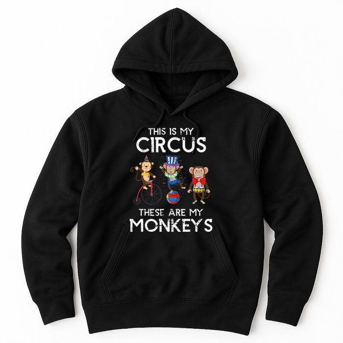 This Is My Circus These Are My Monkeys Hoodie