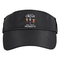 This Is My Circus These Are My Monkeys Adult Drive Performance Visor