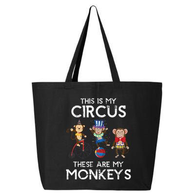 This Is My Circus These Are My Monkeys 25L Jumbo Tote