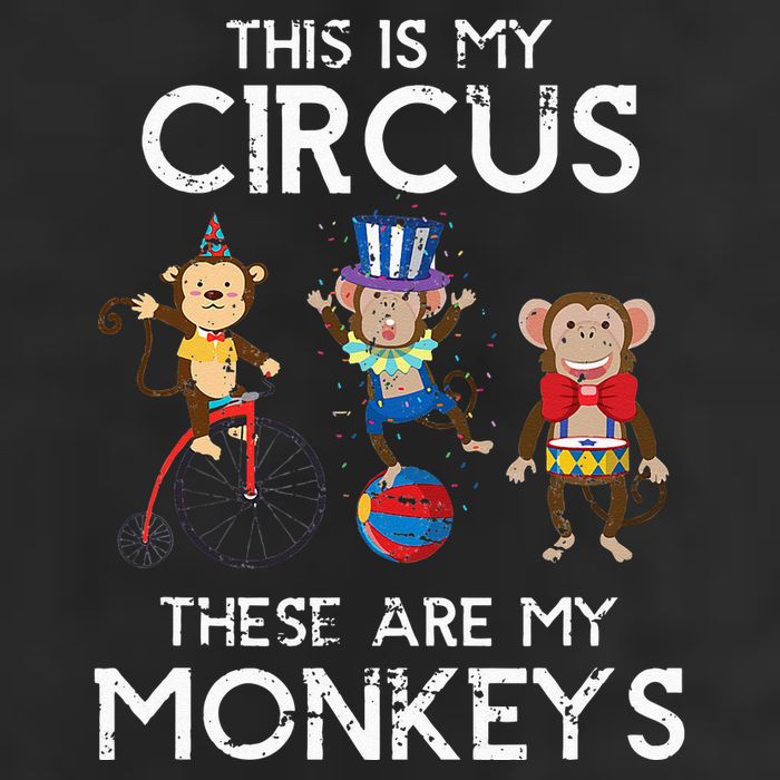 This Is My Circus These Are My Monkeys 25L Jumbo Tote