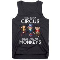 This Is My Circus These Are My Monkeys Tank Top