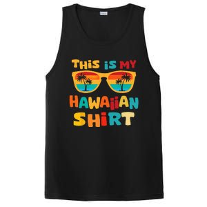 This Is My Hawaiian Tropical Luau Costume Party Hawaii PosiCharge Competitor Tank