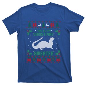 This Is My Christmas Sweater Ferret Pet Lover Ugly Xmas Gift T-Shirt