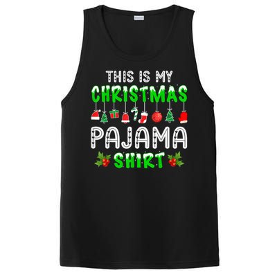 This Is My Christmas Pajama Shirt PosiCharge Competitor Tank