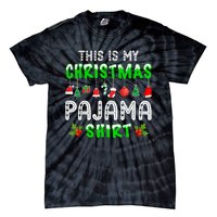 This Is My Christmas Pajama Shirt Tie-Dye T-Shirt