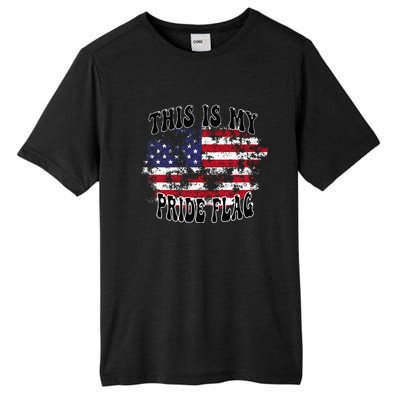 This Is My Pride Flag USA American Patriotic Tall Fusion ChromaSoft Performance T-Shirt