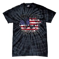 This Is My Pride Flag USA American Patriotic Tie-Dye T-Shirt