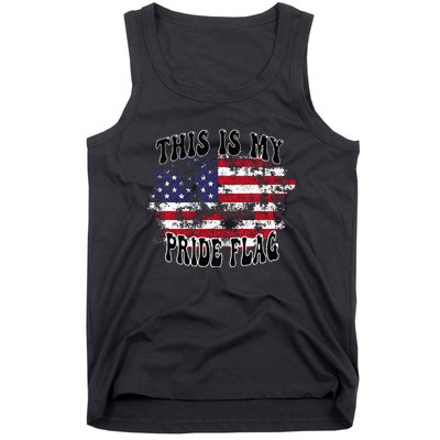 This Is My Pride Flag USA American Patriotic Tank Top