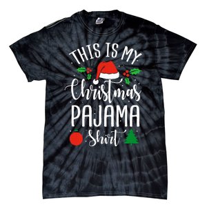 This is my Christmas pajama Xmas Tie-Dye T-Shirt