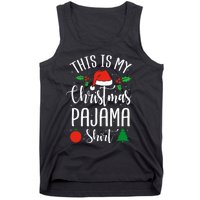 This is my Christmas pajama Xmas Tank Top