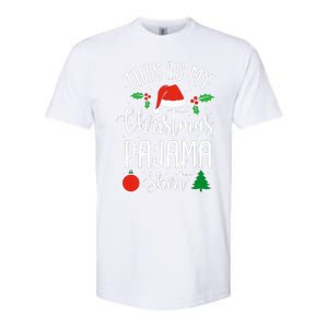 This is my Christmas pajama Xmas Softstyle CVC T-Shirt