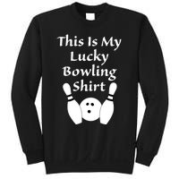 This Is My Lucky Bowling Gift League Sport Gift Sweatshirt