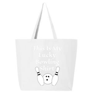 This Is My Lucky Bowling Gift League Sport Gift 25L Jumbo Tote