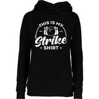 This Is My Strike Bowling Womens Funnel Neck Pullover Hood