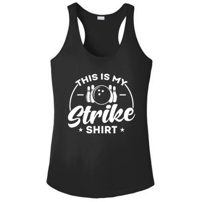 This Is My Strike Bowling Ladies PosiCharge Competitor Racerback Tank