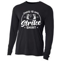 This Is My Strike Bowling Cooling Performance Long Sleeve Crew