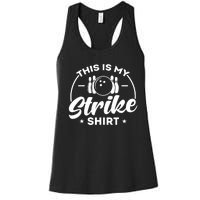 This Is My Strike Bowling Women's Racerback Tank