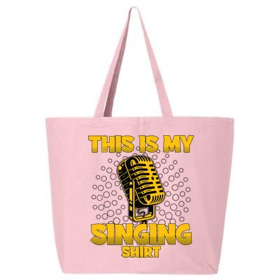 This Is My Singing Karaoke Lead Singer Gift Singing 25L Jumbo Tote
