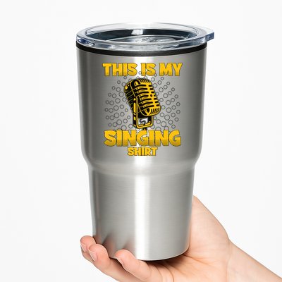 This Is My Singing Karaoke Lead Singer Gift Singing Tumbler