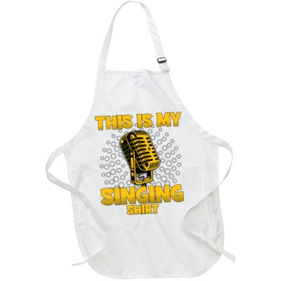 This Is My Singing Karaoke Lead Singer Gift Singing Apron